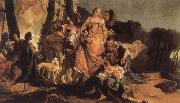 Giovanni Battista Tiepolo The Finding of Moses oil painting artist